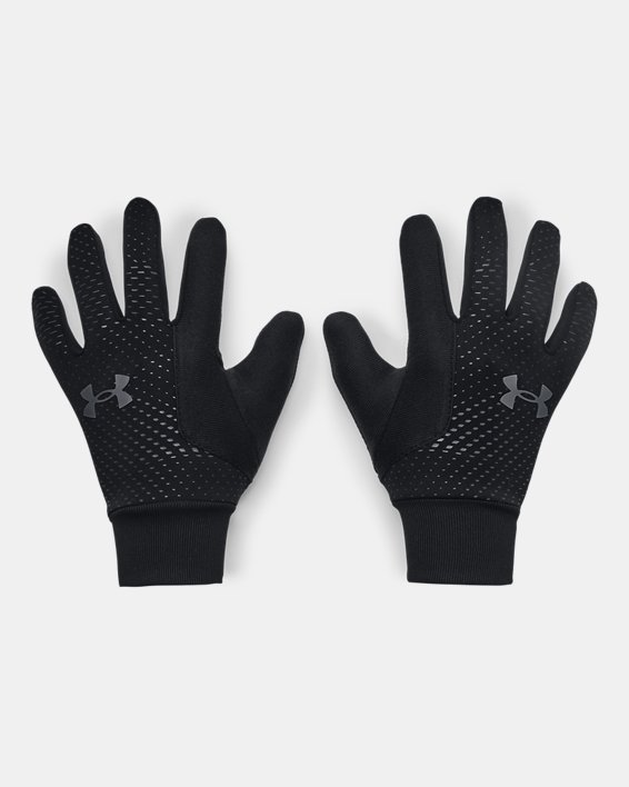Boys' UA Core Liner Gloves, Black, pdpMainDesktop image number 0